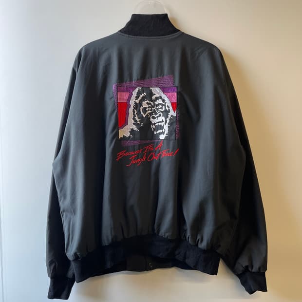 90s  빈티지 고릴라 넛츠 베이스볼 자켓