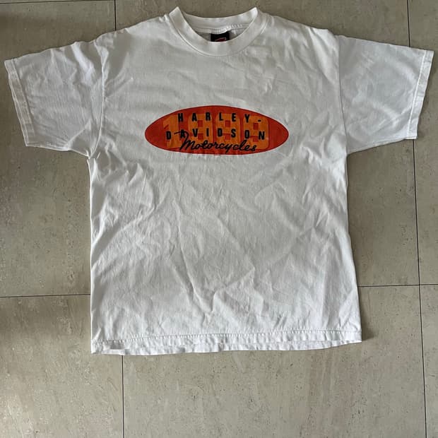 (L) 90s 할리데이비슨 반팔 티셔츠