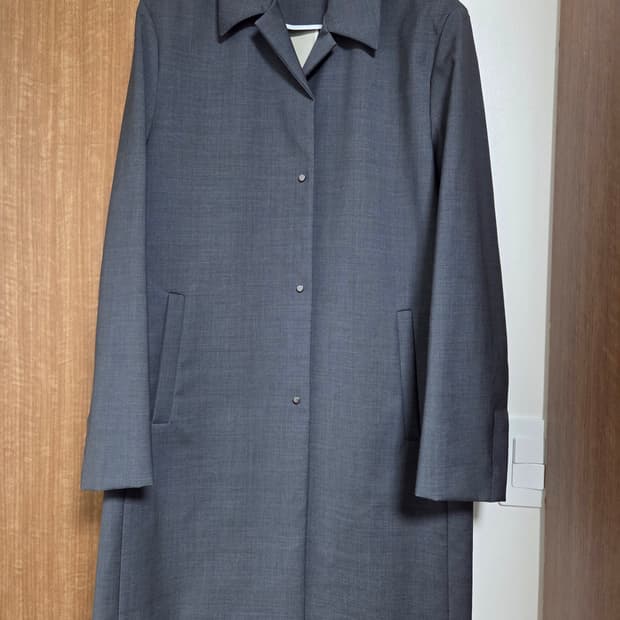 시스템옴므 그레이 싱글코트 100사이즈