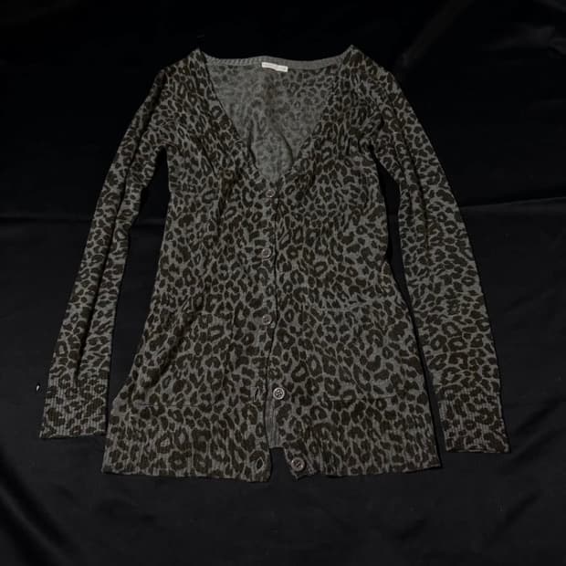 "Unknown" Leopard Cardigan