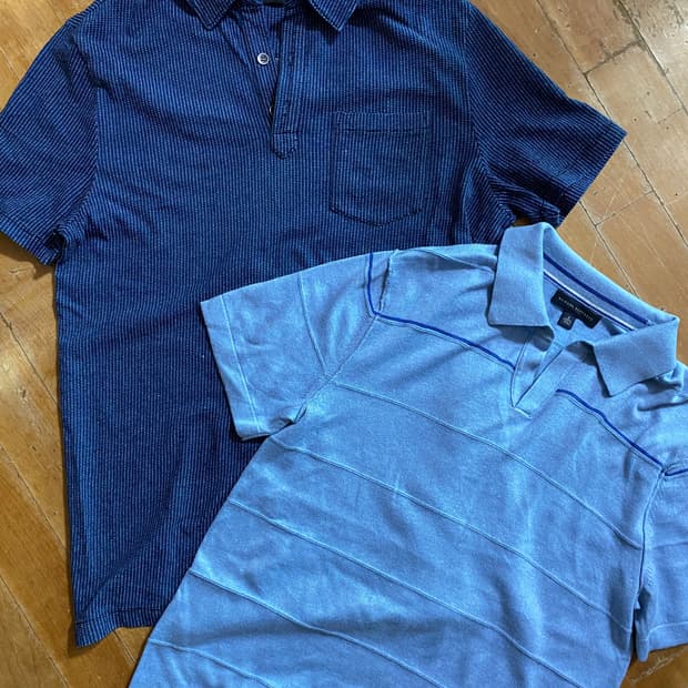 (일괄판매) 바나나 리퍼블릭 남성 카라티 2벌 100사이즈