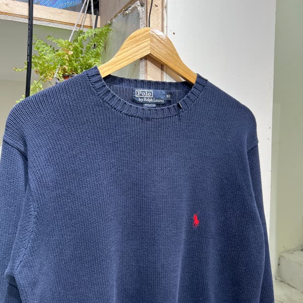 폴로 랄프로렌 91년도 코튼 니트