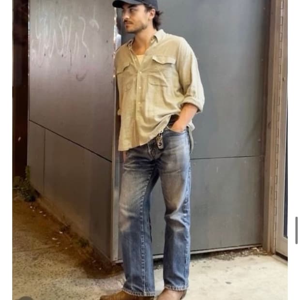 (32) 새상품 리바이스 517 부츠컷 다크 워시 데님