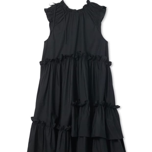 COSMOSS ribbon ruffle dress 리본러플드레스 구해요!