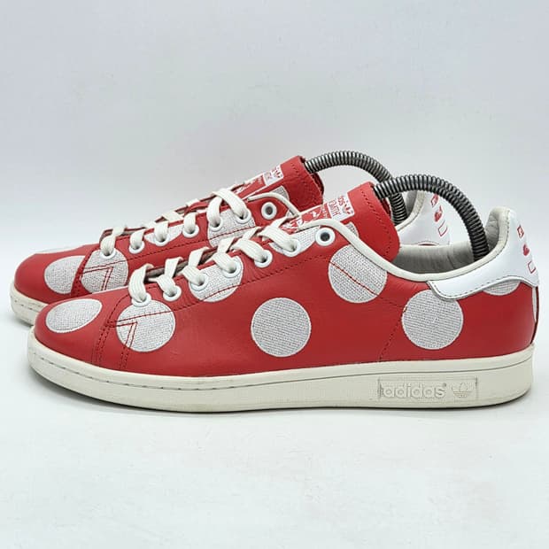 아디다스 x 퍼렐 윌리엄스 스탠스미스 도트 레드 (265)