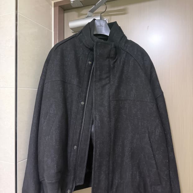 준지 자카드 블루종 판매합니다.