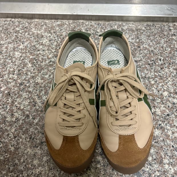 오니츠카타이거 멕시코 66 베이지 그린