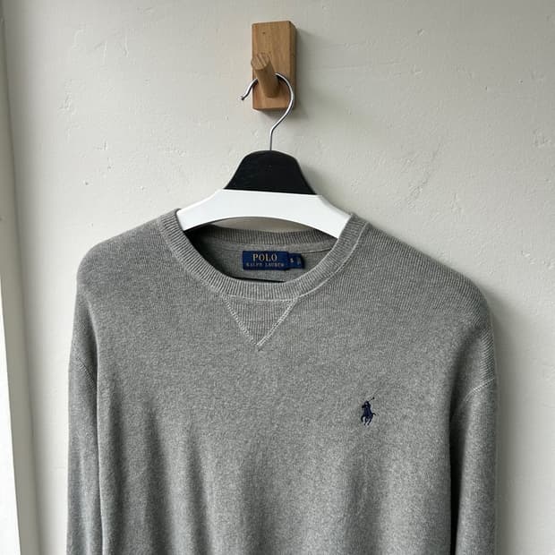 15224 - 폴로 랄프로렌 그레이 니트