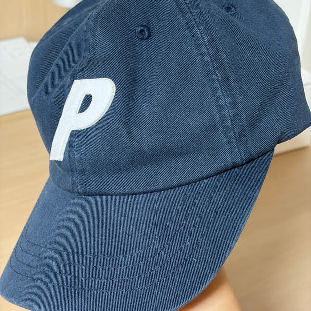 팔라스 P 6-패널 네이비 모자