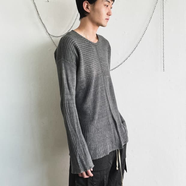 릭오웬스 SS19 BABEL 린넨 니트