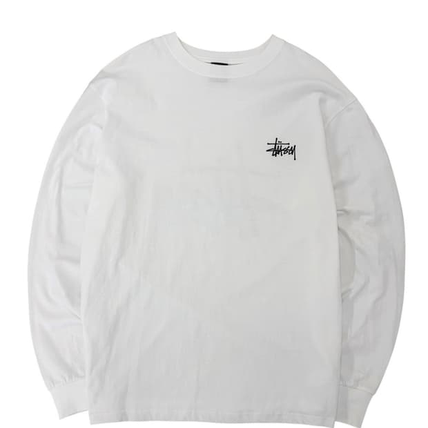 스투시 롱슬리브 화이트 (L) 