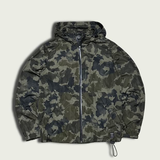 할리데이비슨 스컬카모 바람막이