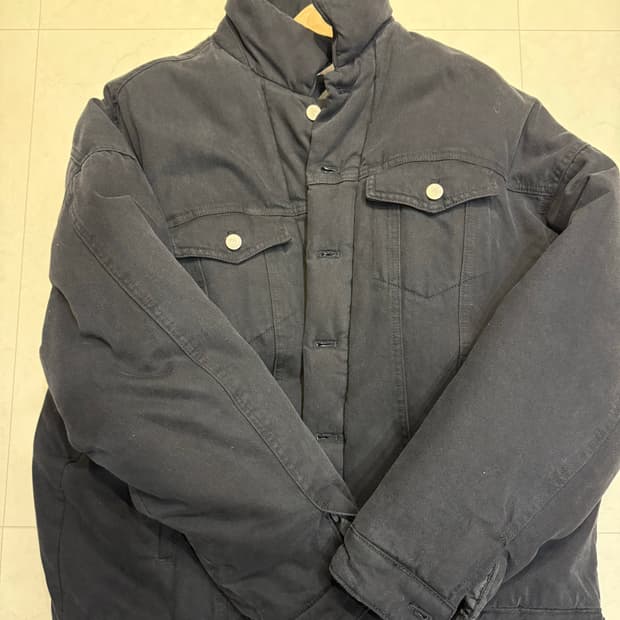 mngu 패딩 트러커 자켓