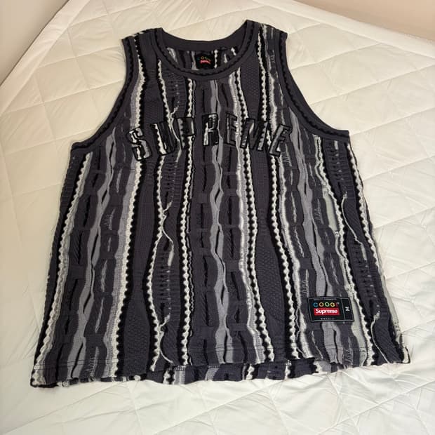슈프림 쿠지 콜라보 니트 져지