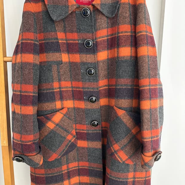 버버리 런던 캐시미어 코트