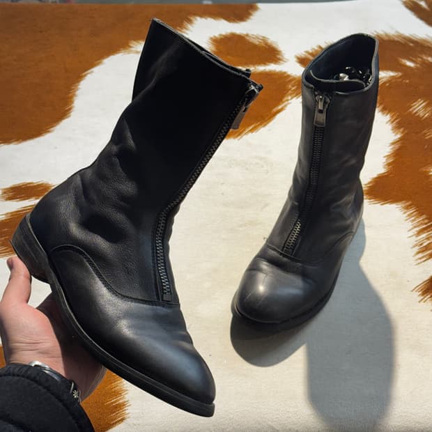 구이디 310 프론트 집 부츠 38 (240)