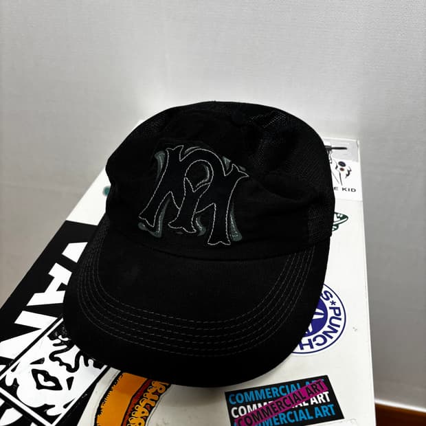 mpq big visor cap black 빅바이저 캡 블랙