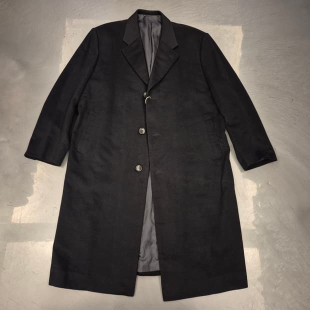 90s HOBBY Loro piana fabric 캐시미어 코트