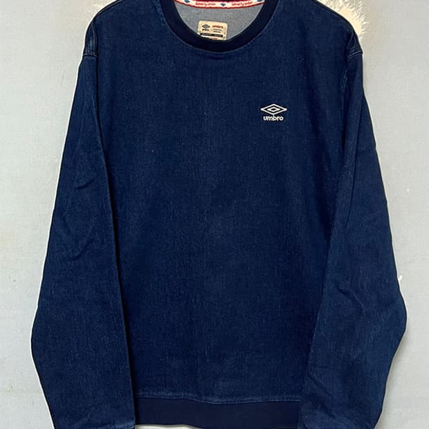 엄브로 남자 데님 맨투맨 추동복 캐주얼 L 100