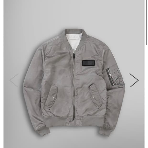 판매)엑슬림 알파인더스트리 자켓 XL 새상품