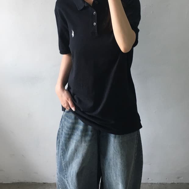 폴로 랄프로렌 자수로고 피케티