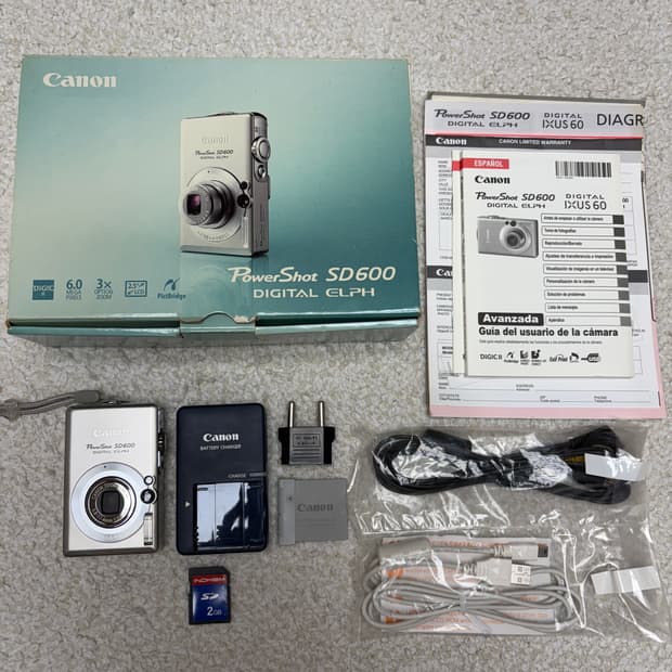 민트급 캐논 익서스60 Canon ixus60 풀박스