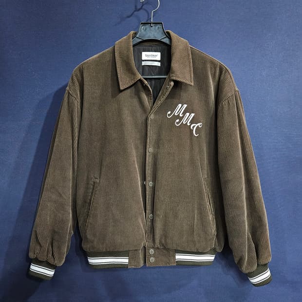 세인트페인 브라운 남성 세미오버핏 100 코듀로이 자켓 