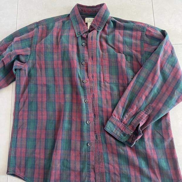 90’s 빈티지 LL Bean 셔츠 L
