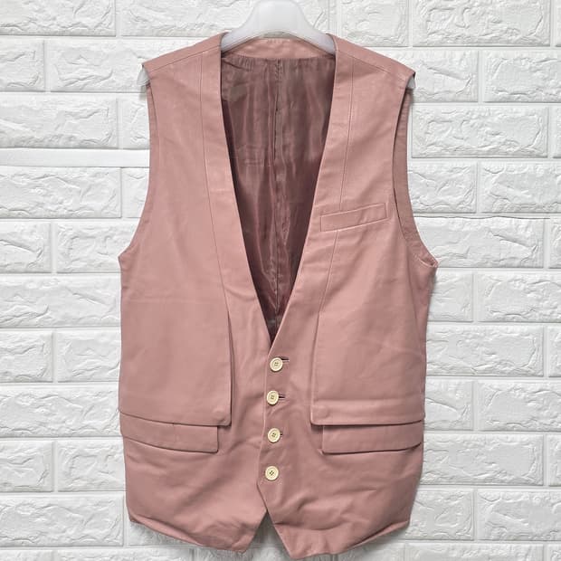 택포// 우영미 양가죽 조끼 베스트 100