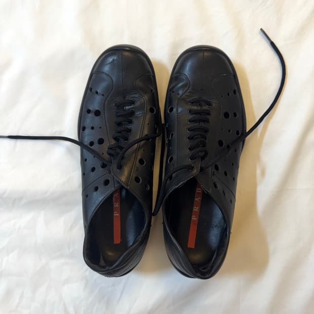 Prada Sports Punch-Hole Sneakers