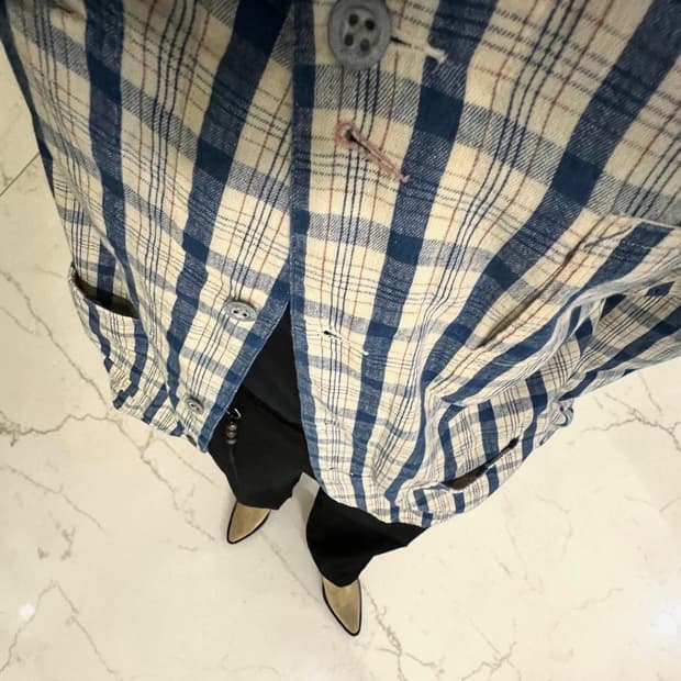 더블알엘 RRL 린넨/코튼 엔지니어드 코트-블레이져