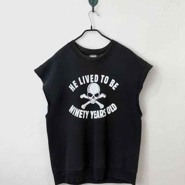 90s FRUIT OF THE LOOM 컷오프 스웻셔츠