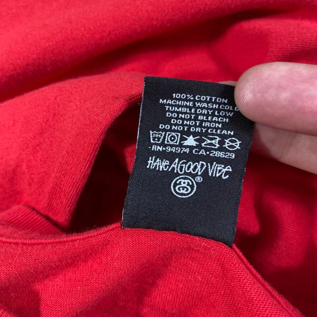 스투시 롱슬리브 