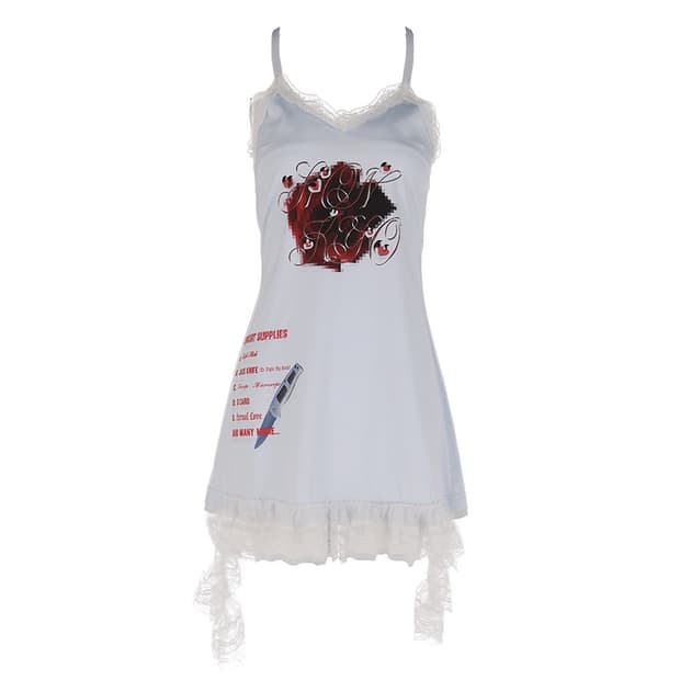 혼쿄 Concert Supply Rose Slip Dress