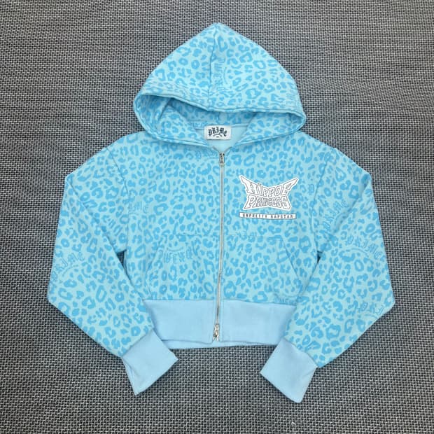 Prime 레오파드 후드집업