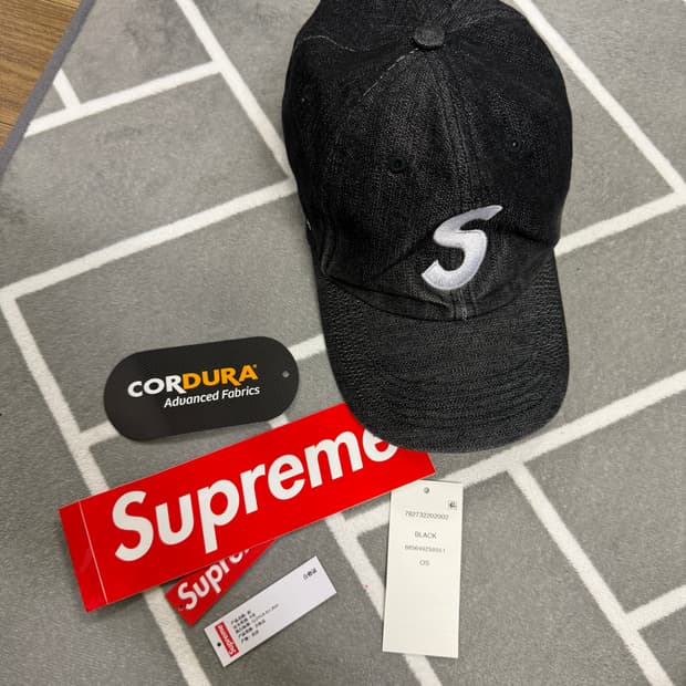 슈프림 코듀라 데님 볼캡 25ss