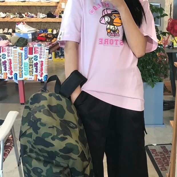 베이프 반팔 티셔츠