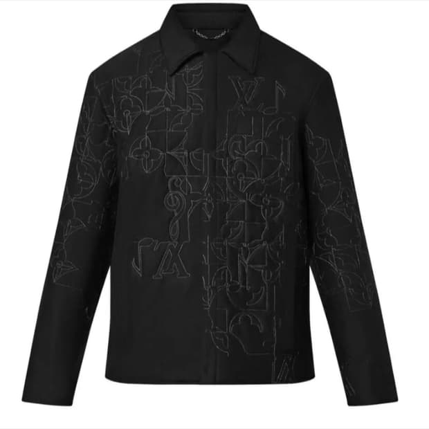 루이비통 뮤직 엠브로이드 퀼티드 자켓 52