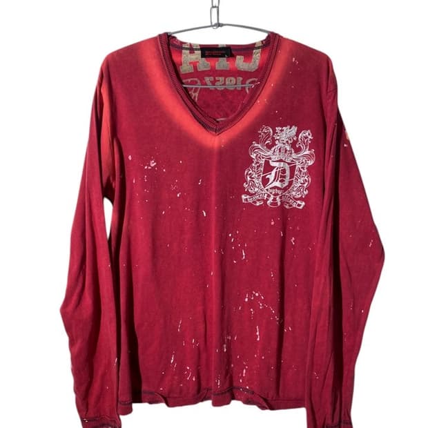 dangerous warning 페인티드 티셔츠