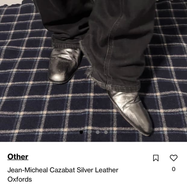 Jean micheal cazabat silver oxford