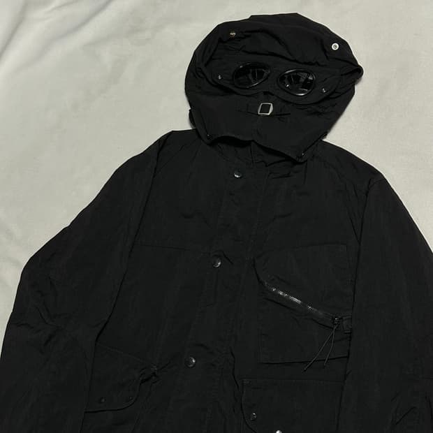 48 C.P Company 나일론 고글 후드 자켓