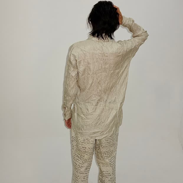 이세이미야케 주름가공 셔츠