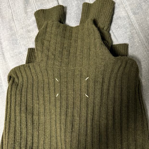 메종 마르지엘라 캐시미어 터틀넥 니트