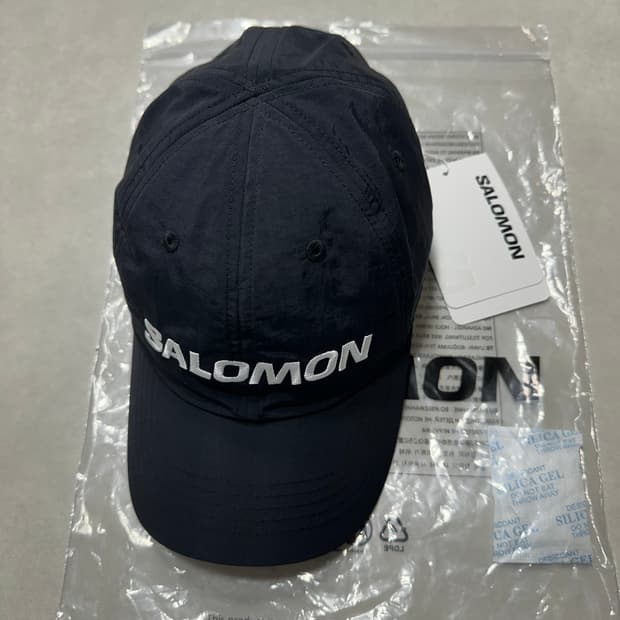 [판매] 살로몬 프라이머리 볼캡 블랙 새제품 L/XL
