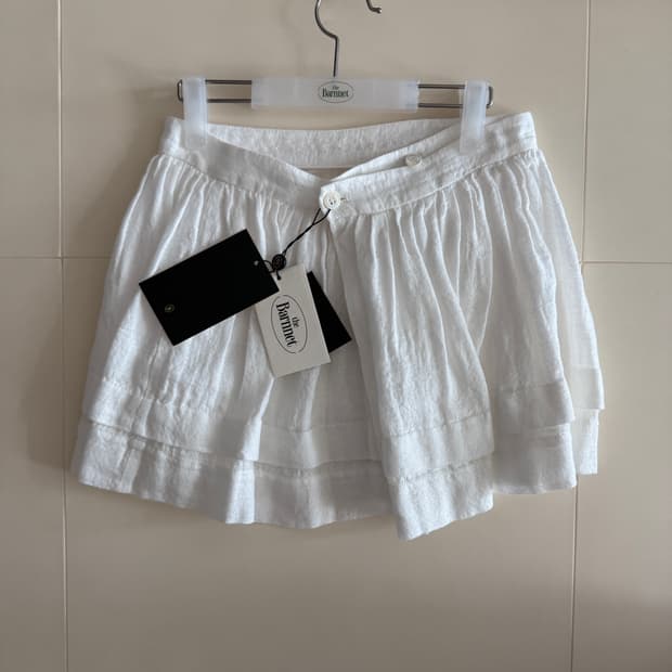 더바넷 besque linen skirt