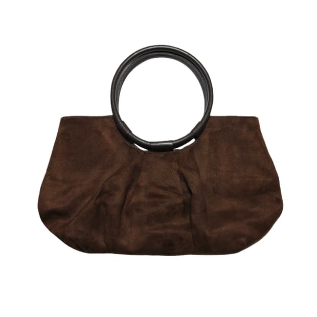 Donatella Doga Suede Mini bag