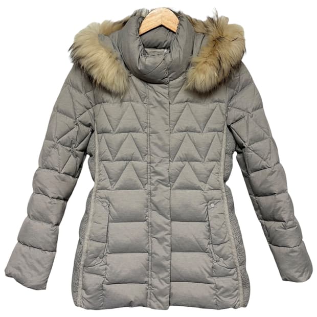 3730 이사베이 오리털 덕다운 라쿤퍼 패딩