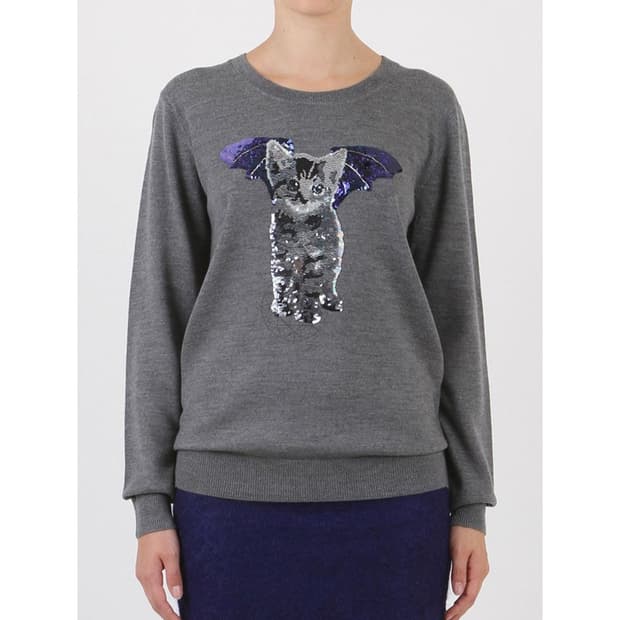 마커스루퍼 시퀸 울 니트