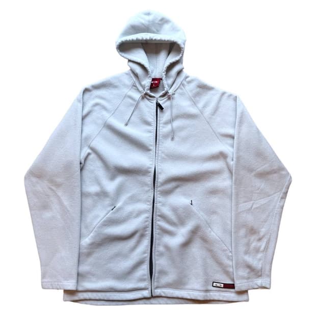 00s 오클리 플리스 집업 후디