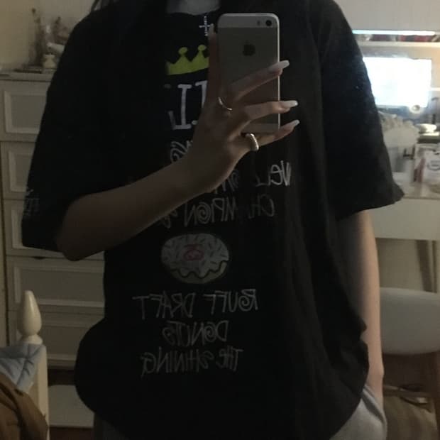 빈티지 스투시x제이딜라 추모 티셔츠